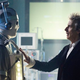 Spare part surgery! The Doctor meets a newly minted Cyberman.